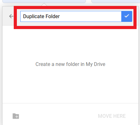 Rename-create-new-folder